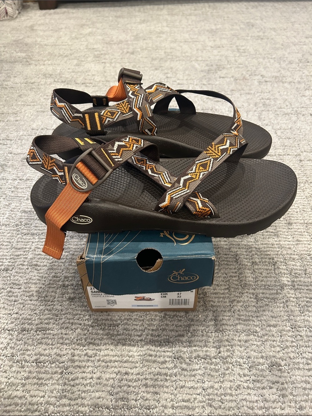 Chaco Men's Z/1 Adjustable Strap Classic Sandal 14 - Picture 3 of 7